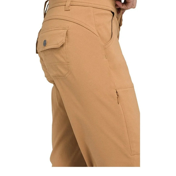 PrAna Women’s Halle Hiking Pants 12 Straight Leg Earthbound New 28" Inseam - Picture 13 of 16